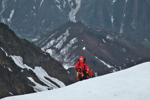 上越 谷川岳 雪山基礎講座 最後に振り返り谷川岳を望む 個人山行ブログ 山行ブログ 湖南岳友会のホームページ